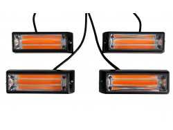 4 x LED FLASH COB 20 WATT