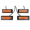 4 x LED FLASH COB 20 WATT