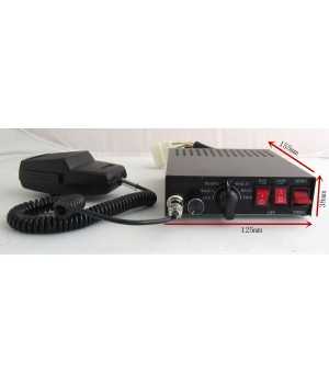SIRENE + HAUT PARLEUR 6 TONS 118DB USA AVEC MICROPHONE